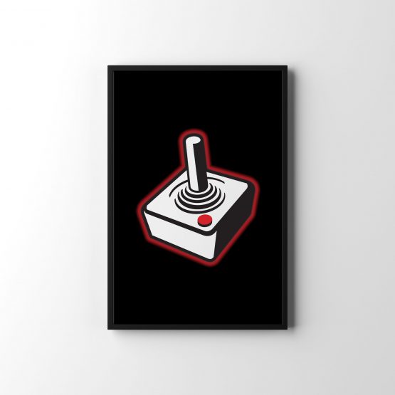 Retro Joystick Wall Art